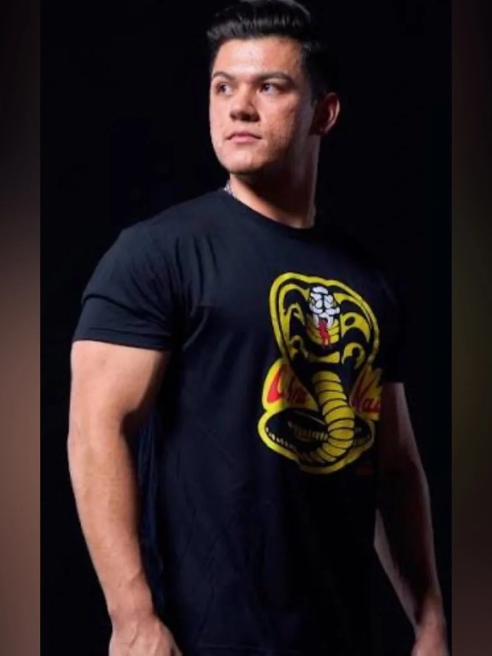 Cobra Kai Black Graphic Tee Size XXL